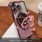 Applicable To 15 Phone Case Iphone16 Glitter Folding Bracket Protective Cover Drop-resistant df43826d fee1 490f 8eb6 c08a34f1