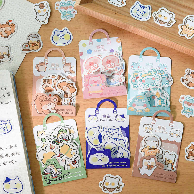 Cute Handbook Stickers Photo Album Diary DIY Decoration df4c0e71 be55 4b17 b812 c5ceb91e20d6