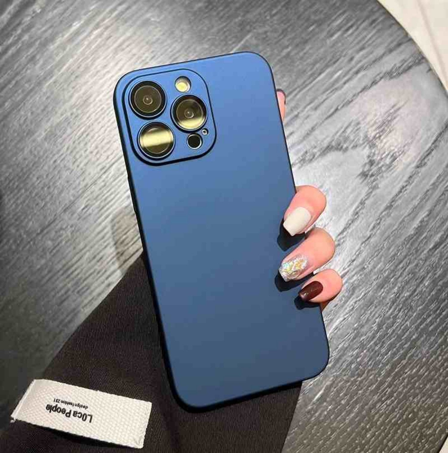 Simple Solid Color Anti Fall Cover Ultra-thin Frosted df5d47db 09cf 4ef8 a0cc 962c20699c2f