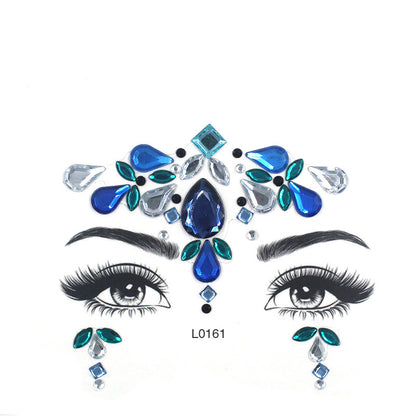 Women's Fashion Party Decoration Face Stickers df60db85 4dcd 4b33 bfce c93d1b2fa88c