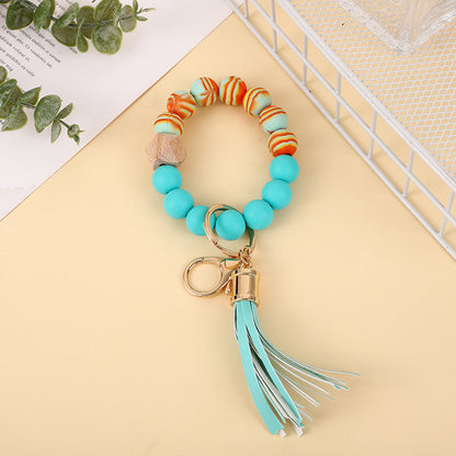 Silicone Beads Wrist Keychain Color df667204 efff 4aa6 a706 faddad6686fa