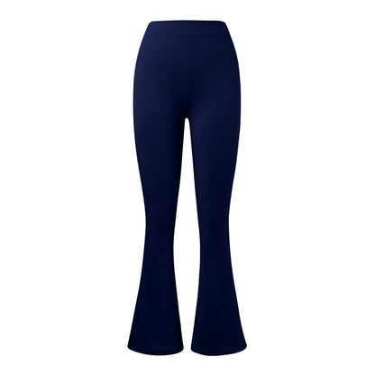 Nude Feel Seamless Slightly Flared Yoga Pants Sports Running Fitness Pants Female High Waist Hip Lift Yoga Pants df670230 938