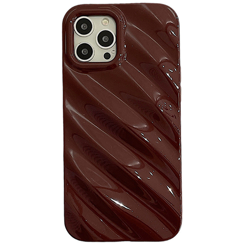 Ins Style Simple Pleated Phone Case df6c1808 d96c 45e5 9d04 dd658466c1a8