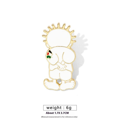Fashion Simple Free Palestine Flag Brooch df8978b6 e430 4f45 8f9c e5310497aa15 trans