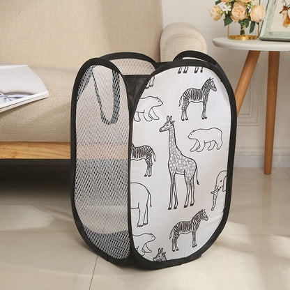 Nylon Mesh Folding Laundry Basket df9379f6 a262 4c17 ac40 e43115405c76 trans