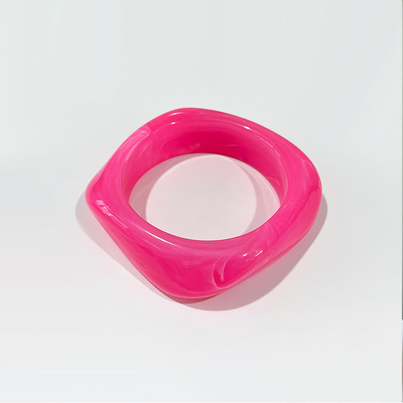 Colorful Multi-color Square Acrylic Bracelet dfa1814f 5b79 45bf 945c aa4c59abbb0a