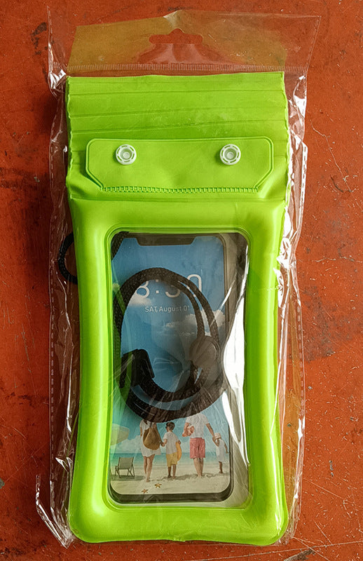 Inflatable Floating Touch Screen Mobile Phone Waterproof Bag Three Layers dfa30008 263f 4f06 9141 5967e414e935