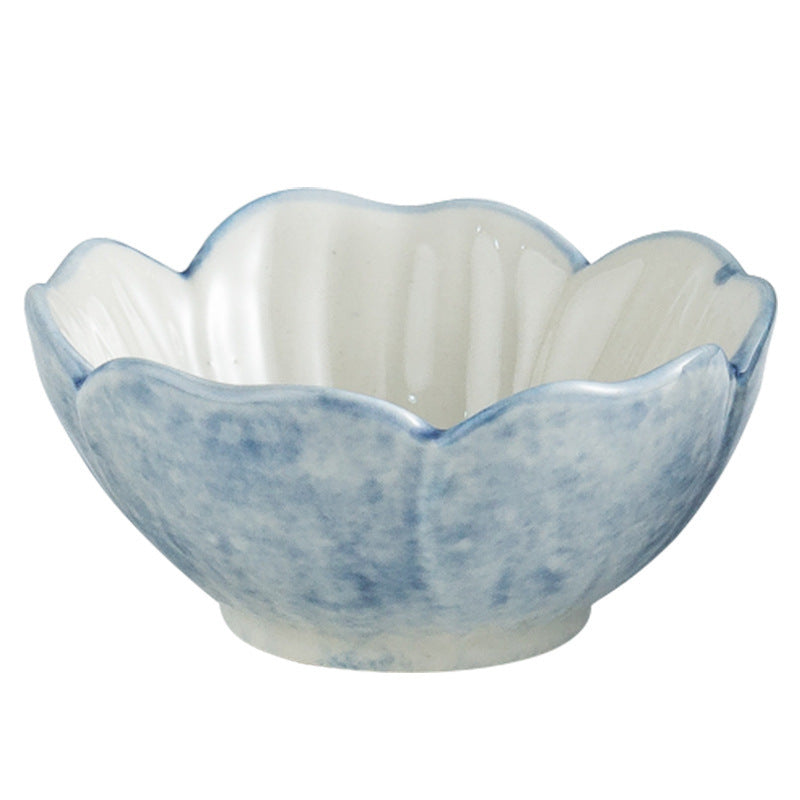 Plum-shaped Dish Ceramic Household Sauce Dipping Seasoning dfa5b576 e40d 4bab 875d 41ce2f6b84ae