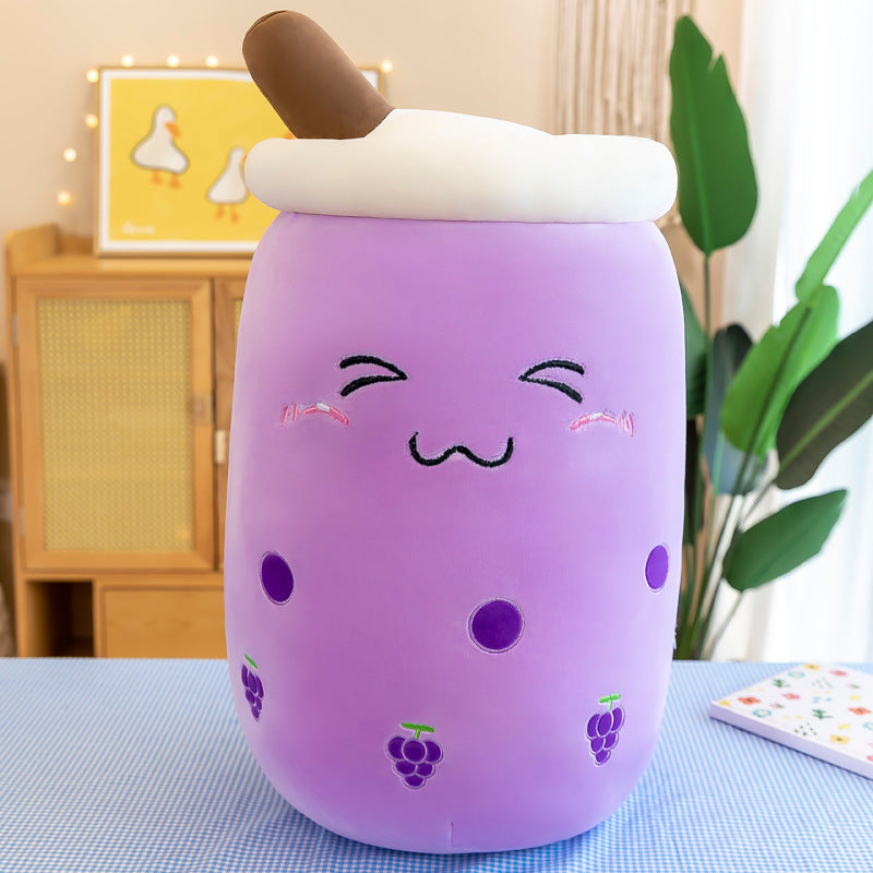 Fruit Milky Tea Cup Pillow Plush Toy Leather Phone Case dfc06a3f d0f1 4184 9133 300a036fff8b