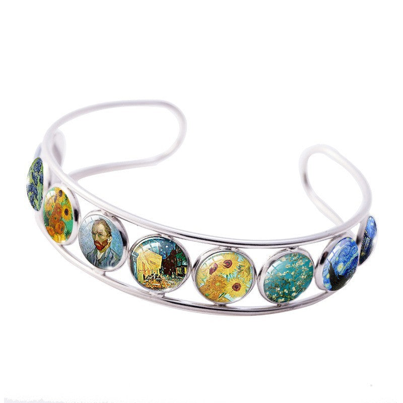 Van Gogh Starry Night Cuff Bracelet Ornament dfdd317c 02bd 405c a9c3 1d573bb8e77a