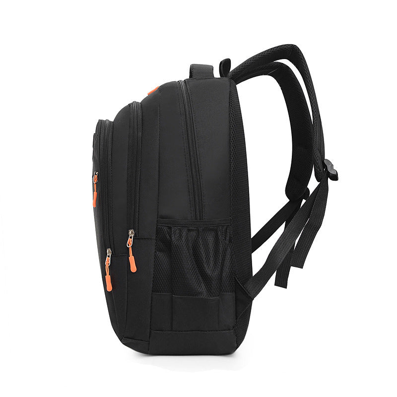 Men's And Women's Fashionable Large Capacity Simple Double Shoulder Travel School Bag dfe87fb6 848c 45a2 82d2 736e3b933504