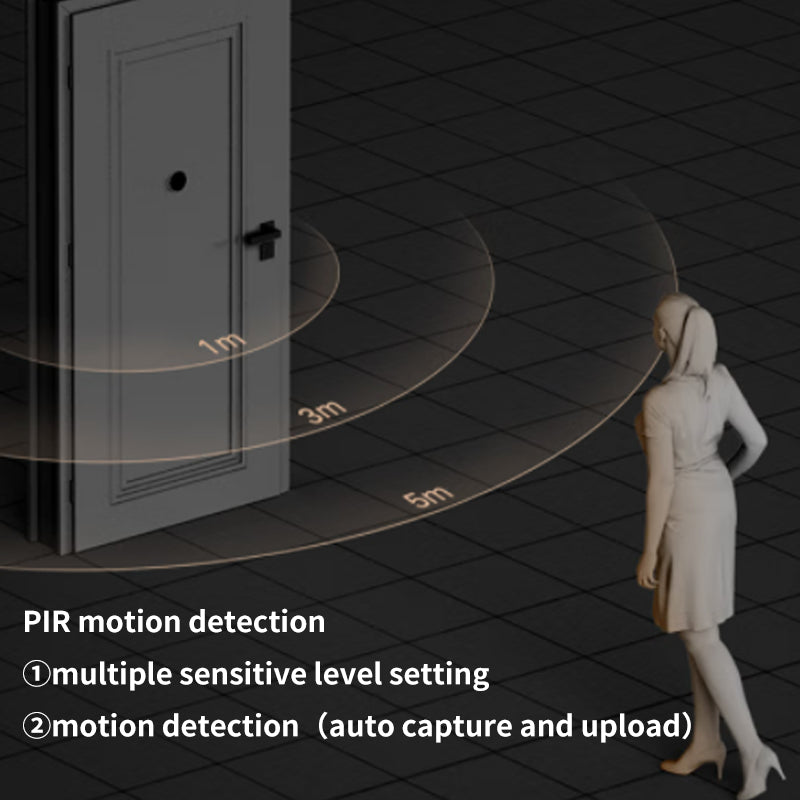 Smart Wireless Video Doorbell X10 – 720P HD, PIR Motion Detection, 2-Way Talk, Night Vision, 3600mAh Battery, Voice Changer d