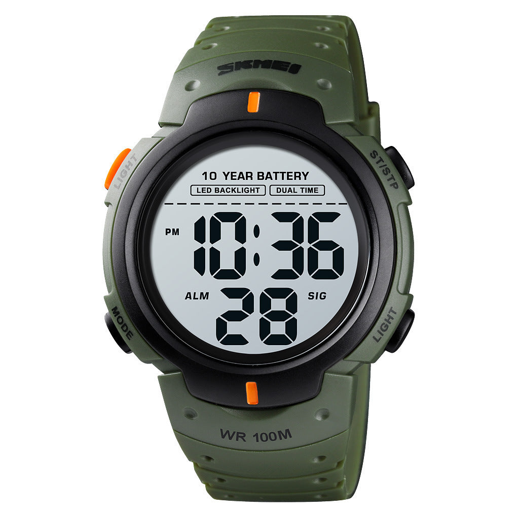 Men's Waterproof Outdoor Sports Multifunctional Luminous Led Electronic Watch e00dfc09 d125 4e1e b59e 36e1e24a8b4a