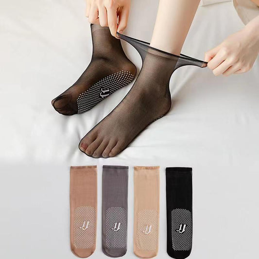 Ultra-thin Seamless Glue Dispensing Non-slip Massage Footbed Short Stockings e01ec4a0 9eee 4867 ac50 a151eb5e1255