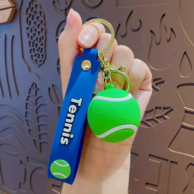 Creative Cartoon Ball Series Basketball Keychain Pendant Men's And Women's Schoolbags Ornaments e022c478 8a01 453c 9409 a093c