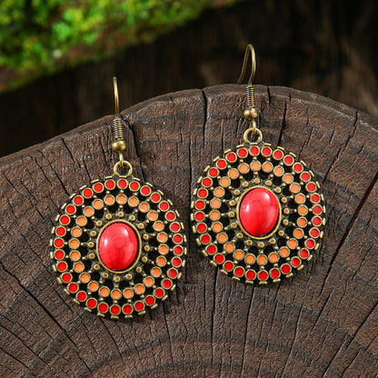 Vintage Bohemian Style Hand-woven Tassel Earrings e03802c1 3465 4b78 adfe 18c98cb70bec