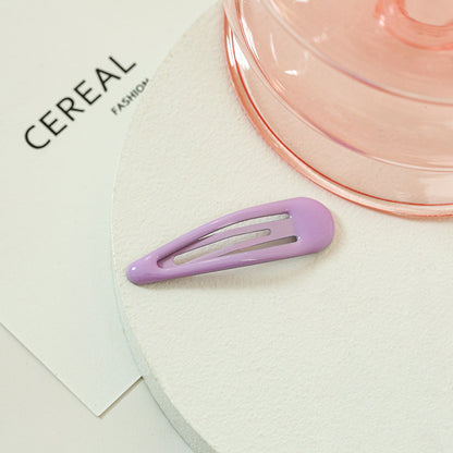Drop-shaped Clip Paint Epoxy Female BB Clip Headdress Hairpin e0449a44 2ba7 4607 a6e2 e0efcdfbf08d