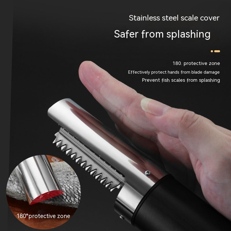 Electric Razor Fish Scaler Machine Handheld Charging Planing And Scraping Artifact e0489153 8539 4141 82f8 1338ea4e74a3