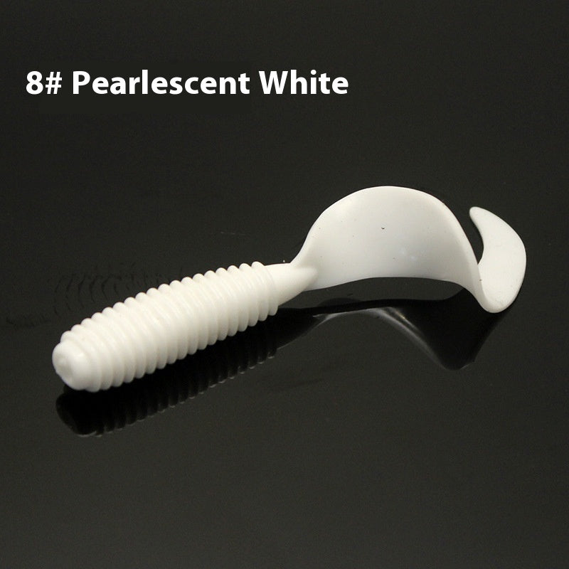 Fishing Gear Eight Colors Rolled Tail Fishy Luer Soft Lure Single Tail Bait e050d9c1 0a12 4365 b8e3 4d0fd0b47687 trans