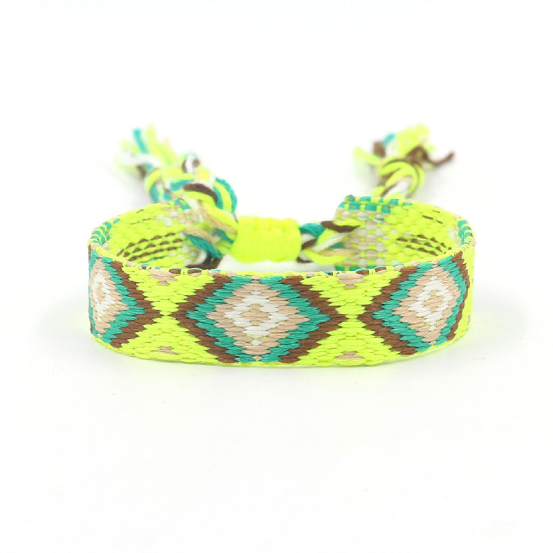 Bohemian Color Woven Bracelet Wristband For Fans e073fe25 70af 40f2 adf1 28aa3d254f3d