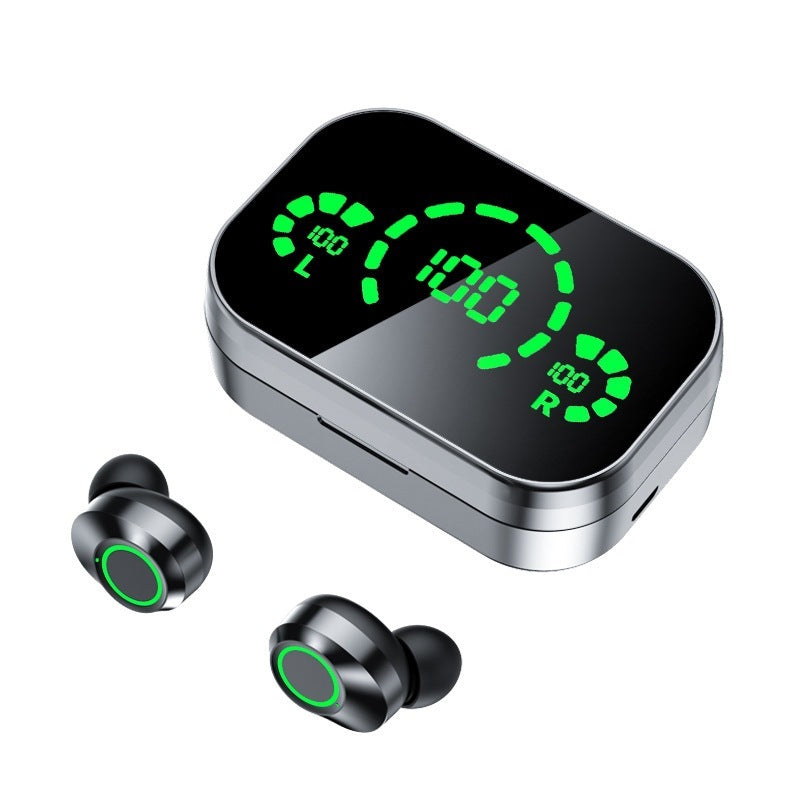 YD03 Wireless Bluetooth-compatible Headset TWS Large Screen Smart Digital Display In Ear Breathing Light e084bda0 747c 4b27 9