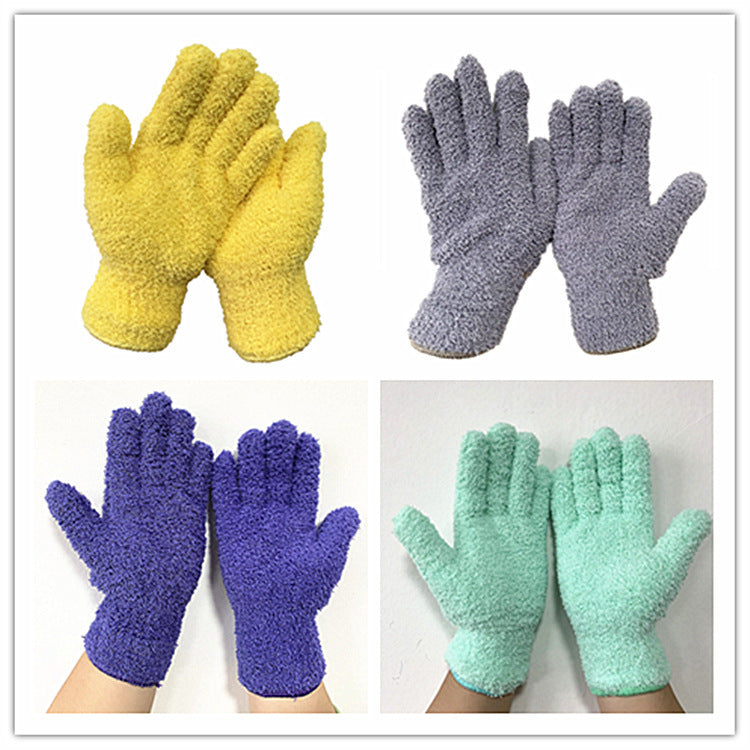 Half Velvet Comfortable Fine Fiber Dust Gloves e096604a fa07 4177 9b07 704c9ad6dc55