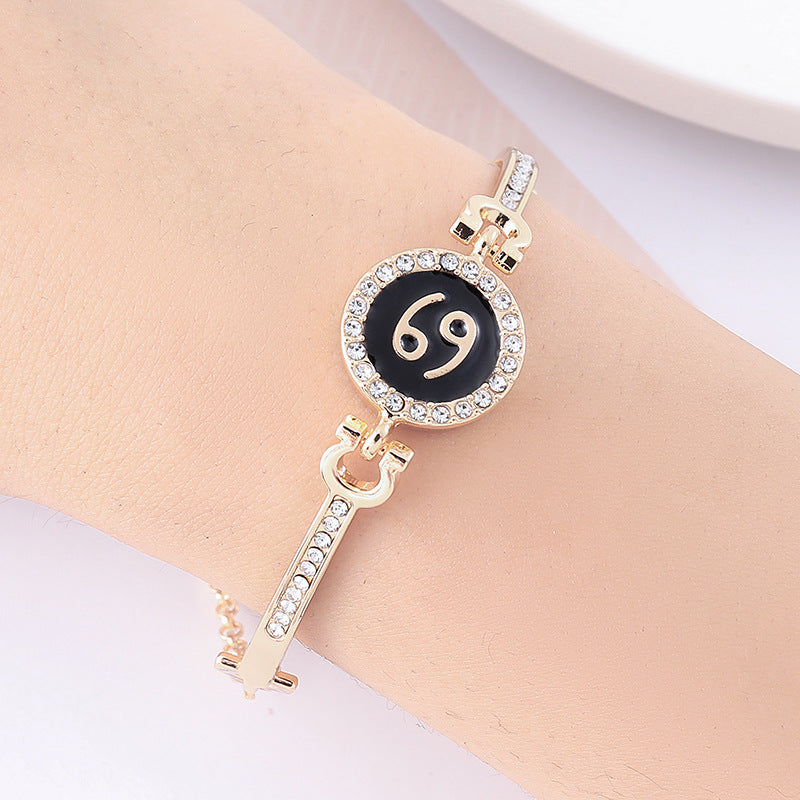 New Korean Style Fashionable Simple 12 Constellation Bracelet e09ff342 4048 44b9 b815 fbd3d4bff82c