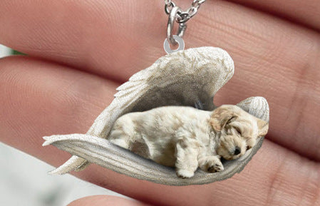 New Unique Dogs And Cats Sleeping Angel Pendant Car Key Ring e0a90edc 1be0 4eb0 bc06 fcc654546e77