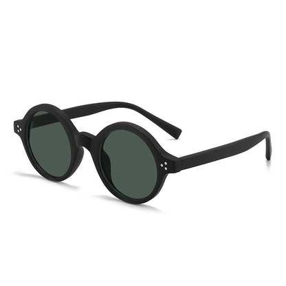 European And American Vintage Round Frame Polarized Sunglasses e0b8fcd0 9b0d 4e83 a2f8 d6ad54b7d548