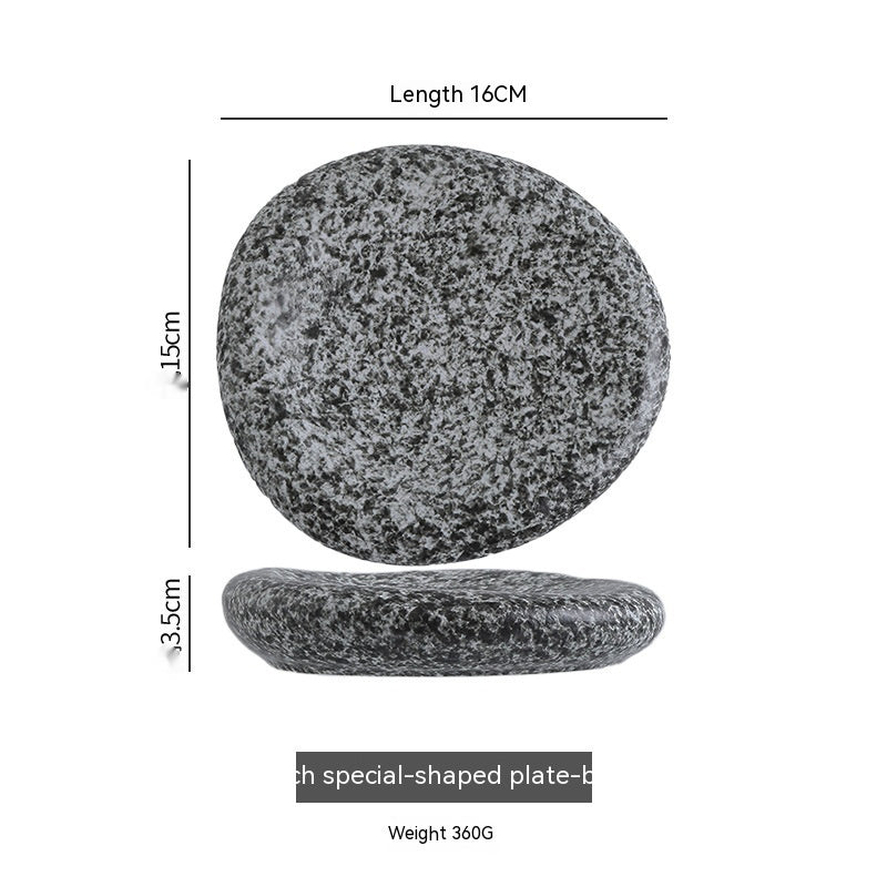 Irregular Ceramic Plate Japanese Creative Dinner Plate e0dcbb60 aff3 4812 a3a8 c480f5766662 fine