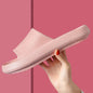 New Household Foot Feces Slippers Female Bathroom Bathing Couple Home Sandals And Slippers Male Summer Outer Wear Thick e0f7d