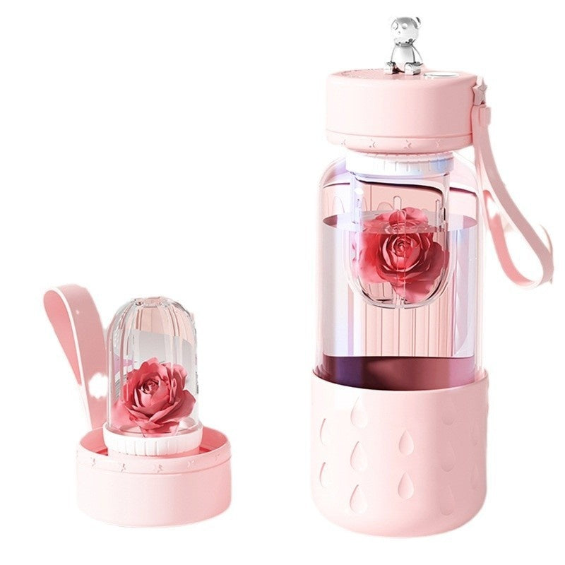 Tea Water Separation Magnetic Glass Water Cup Sealed Without Leakage Glass Tea Water Cup Infuser Tumbler Drinkware Water Bott