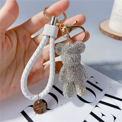 Creative Diamond Cartoon Bear Keychain e1368c62 0526 48fd a86d 7887f55a7ea5