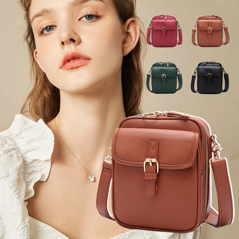 Unisex Vintage Large Capacity Messenger Bag Storage Bag  With 10 Card Inserts Casual Backpack Women's Bag Retro Backpack Larg