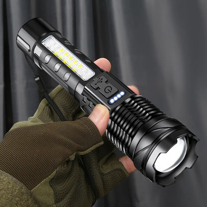 White Laser Waterproof Strong Light Flashlight e15a9c20 a96d 4b7b a87f ffb2f9c28d08