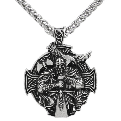 Viking Warrior Aoding Mount Crow Hammer Necklace e15dc8a6 aa92 4ce9 8760 3dfac662328c
