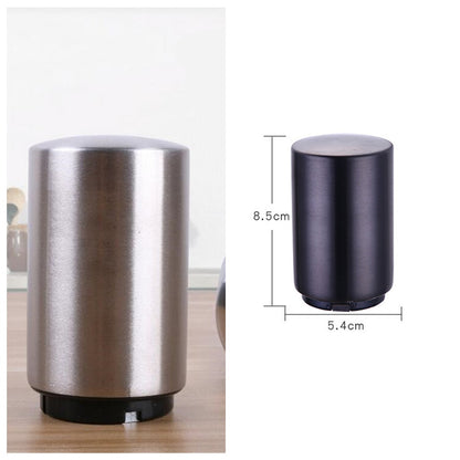 Portable Magnetic Automatic Beer Bottle Opener Bar Accessories Decor Stainless Steel Wine Can Openers with Brushed Metal e174