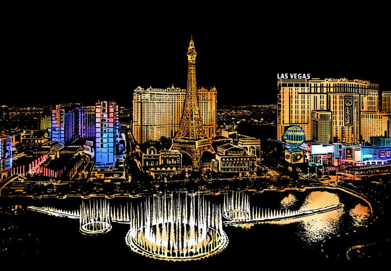 City night scratch painting e17fe5d4 22ca 4dc5 9df5 bcd1aa8c3295