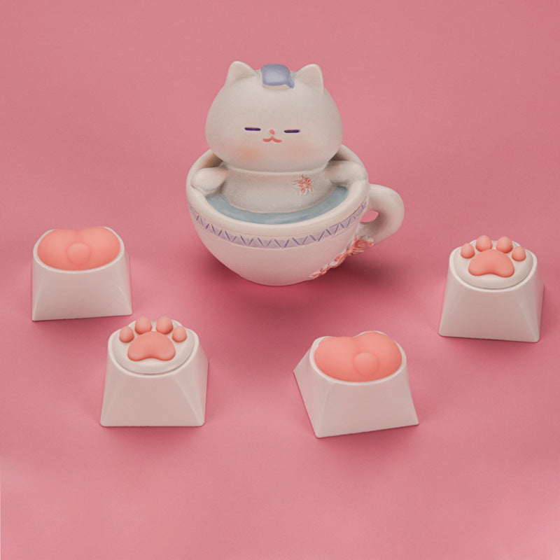 Creative Cat Claw Keycap Mechanical Keyboard e184623e 2185 48fc 919b de26b8eff71c