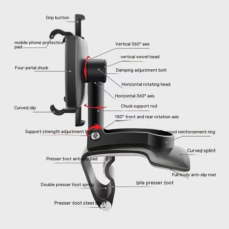 Creative Car Car Mobile Vehicle Bracket - 图片 4
