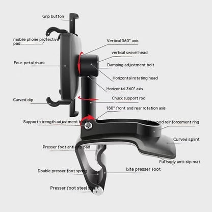 Creative Car Car Mobile Vehicle Bracket - 图片 4