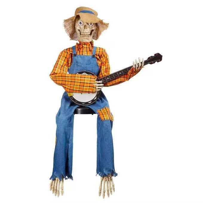 Halloween Banjo Skeleton Decoration e189bfb6 c57d 4c9d 83aa e54f5f7c70d0
