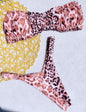 Solid Color Women's Split Chest Pad Swimsuit Bikini e1bfcf4d 78e1 4999 8463 828b7c8e4b7b