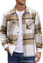 Men's High-end Thermal Plaid Padded Shirt Coat e1c68cc2 ba0f 4dfa 8d29 a5b43e5c9db5 73a04074 c2f8 4bb0 8d3e ae3bc339ce0e
