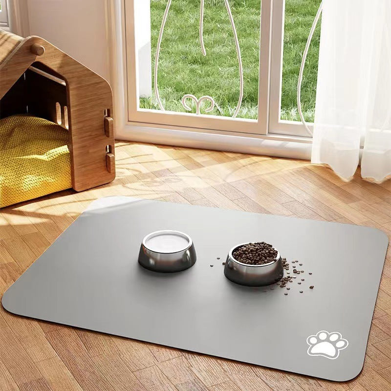 Pet Diatom Ooze Floor Mat Dogs And Cats Eating Mat Spill-proof Waterproof Quick-drying Placemat e1cf2fd3 e4c8 4267 99db 347c8