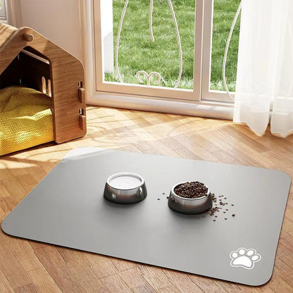 Pet Diatom Ooze Floor Mat Dogs And Cats Eating Mat Spill-proof Waterproof Quick-drying Placemat e1cf2fd3 e4c8 4267 99db 347c8