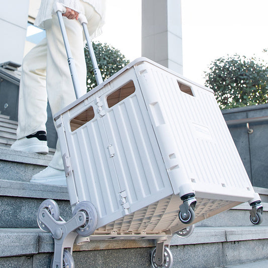 Fashion Folding Trolley Shopping Storage Trolley e1d4b2f4 90d2 4fa9 b0dd b6e516fe357e