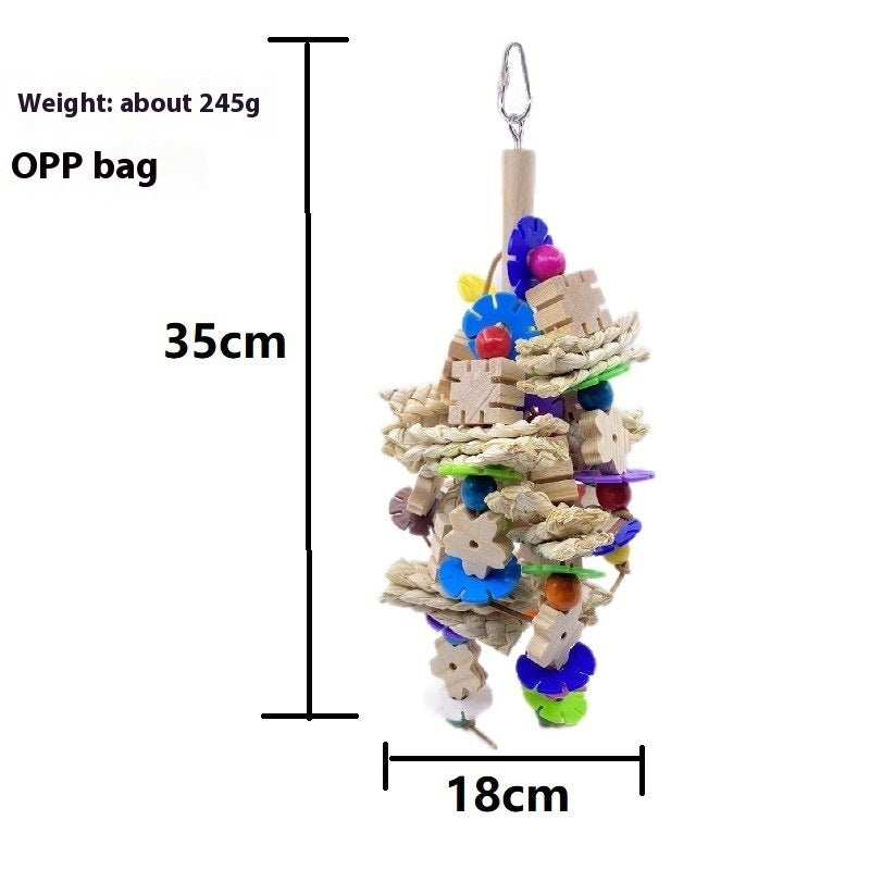 Parrot Gnawing Toy Bird Supplies Supplies e1e4c9e5 fb38 40f4 a454 61e685c3b305 trans