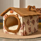 Removable And Washable Small Dog Teddy Cat Litter Closed Dog House e2118ec6 69af 422c b876 feb3b56831c5