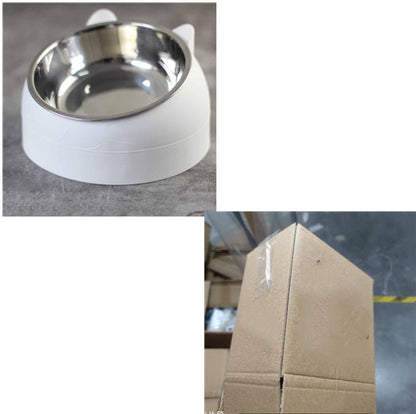 200mlStainless Steel Oblique Mouth Pet Cat Bowl - HD Wireless Product #14